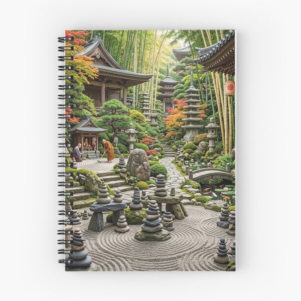 Item preview, Traditional Japanese Zen Garden and Temple designed and sold by snoWorkshop.
