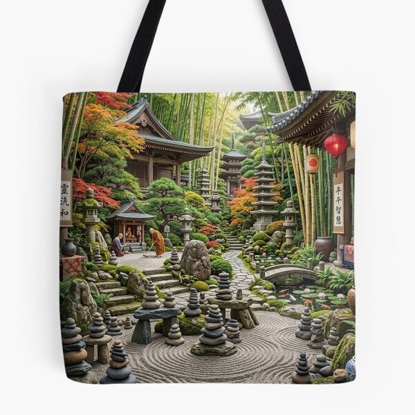Item preview, Traditional Japanese Zen Garden and Temple designed and sold by snoWorkshop.