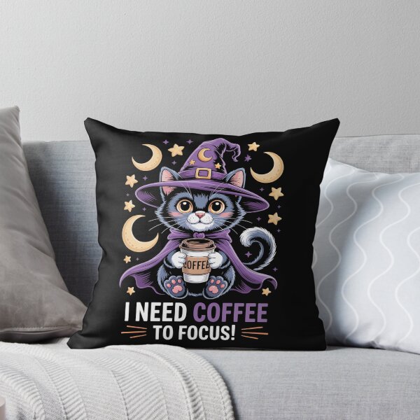 Item preview, I Need Coffee to Focus   designed and sold by jkrphoto.