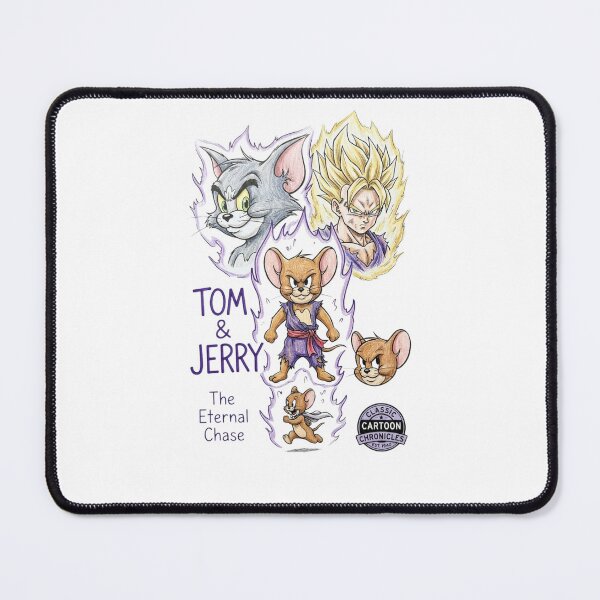 Item preview, Tom and Jerry Super Saiyan Anime Parody designed and sold by Bywai.