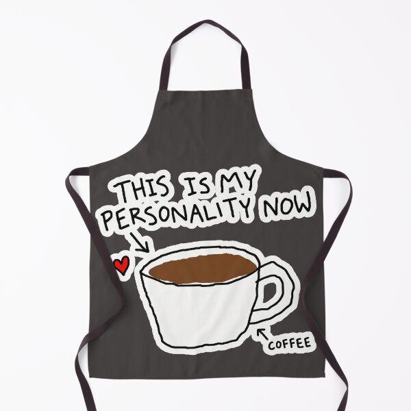 Item preview, This Is My Personality Now — Deadpan Doodle for the Chronically Caffeinated designed and sold by NuretroStudio.