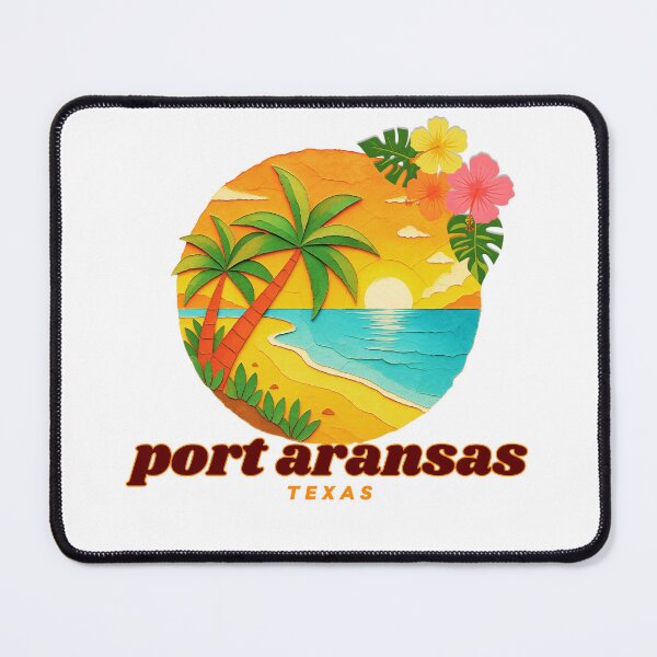 Item preview, Port Aransas Texas Paper Cut Sunset | Gulf Coast Vacation Souvenir designed and sold by DonnaRaine.
