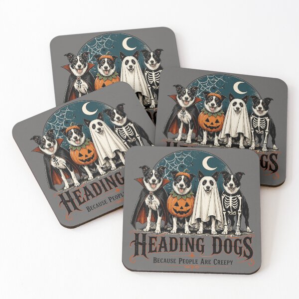 Item preview, Border Collie Halloween — Heading Dogs Because People Are Creepy designed and sold by MvuuStudio.