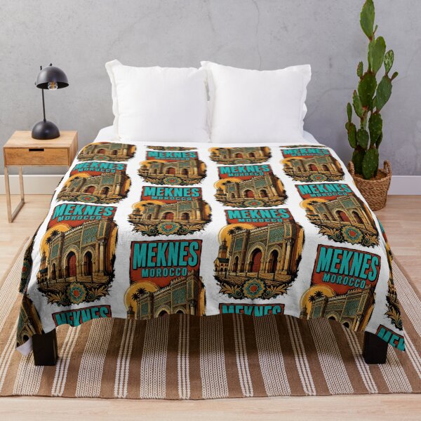 Item preview, Meknes Morocco Vintage Travel Tourism designed and sold by TravelersGems.