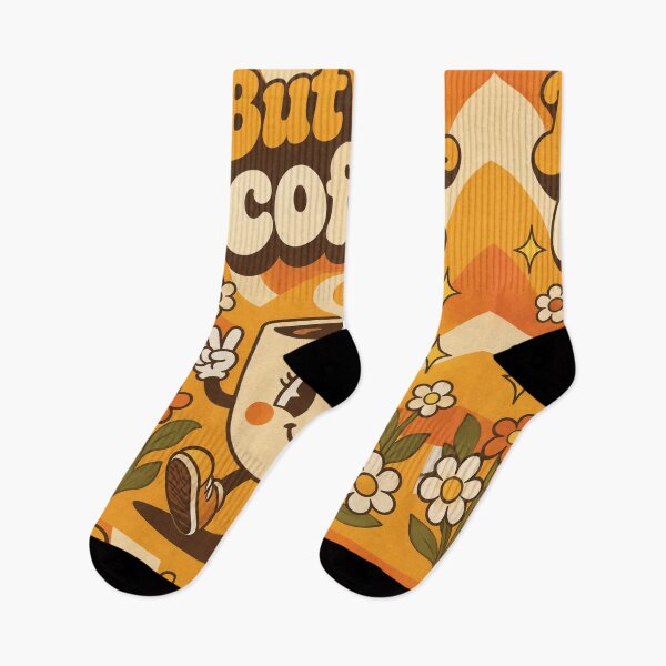 Item preview, But First Coffee Retro Design designed and sold by Willow Sky.