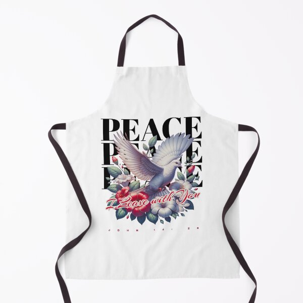 Item preview, Peace I Leave With You Christian Dove Floral designed and sold by Sachie's Studio.
