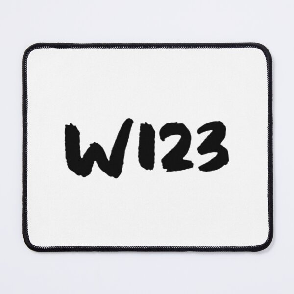 Item preview, Stylish Minimalist Letter W Design by redvelvetartist designed and sold by Kjam539.