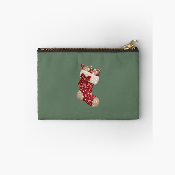 Artikelvorschau, Glitzernder, mit Geschenken gefüllter Weihnachtsstrumpf entworfen und verkauft von MIRANDA CREATIVE.