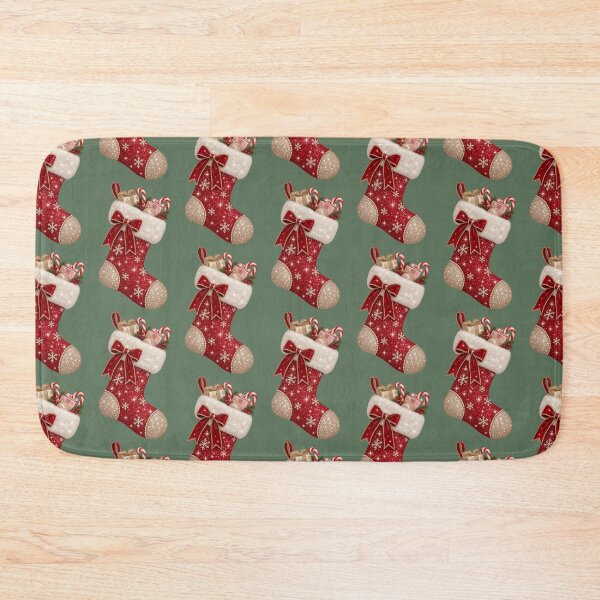 Item preview, Glittering Gift-Filled Christmas Stocking designed and sold by MIRANDA CREATIVE.