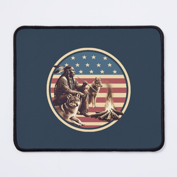 Item preview, VINTAGE NATIVE AMERICAN INDIAN BRAVE, WOLF, COYOTE, WESTERN designed and sold by classic car craze.