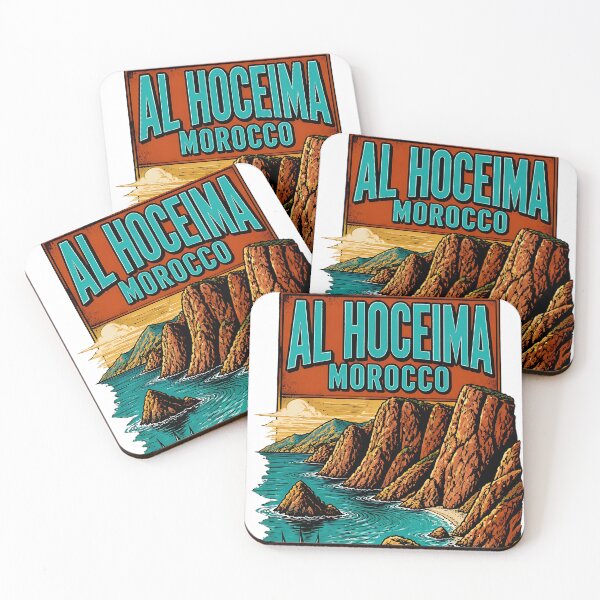 Item preview, Al Hoceima Morocco Vintage Travel Tourism designed and sold by TravelersGems.