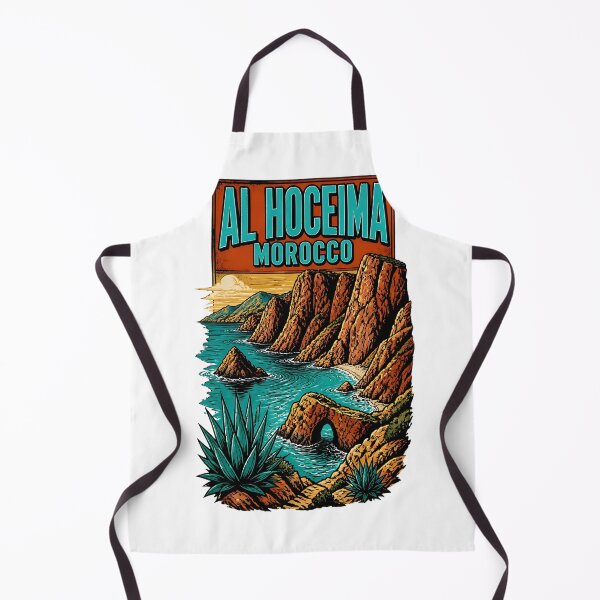 Item preview, Al Hoceima Morocco Vintage Travel Tourism designed and sold by TravelersGems.