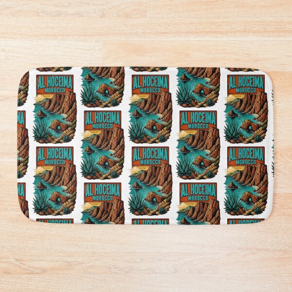 Item preview, Al Hoceima Morocco Vintage Travel Tourism designed and sold by TravelersGems.