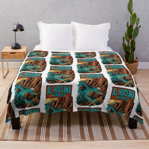 Item preview, Al Hoceima Morocco Vintage Travel Tourism designed and sold by TravelersGems.