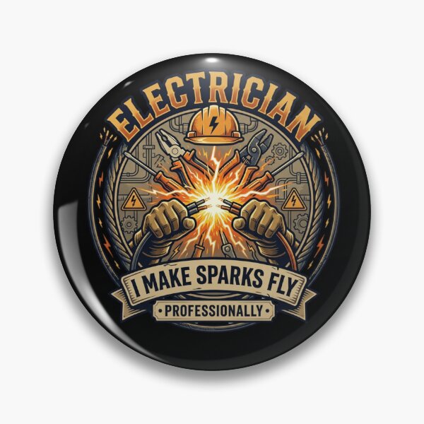 Item preview, I Make Sparks Fly Professionally Electrician designed and sold by Suro Official.