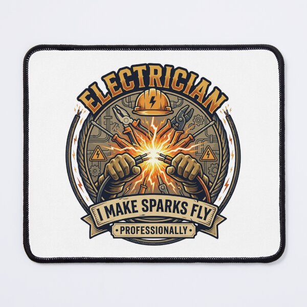 Item preview, I Make Sparks Fly Professionally Electrician designed and sold by Suro Official.