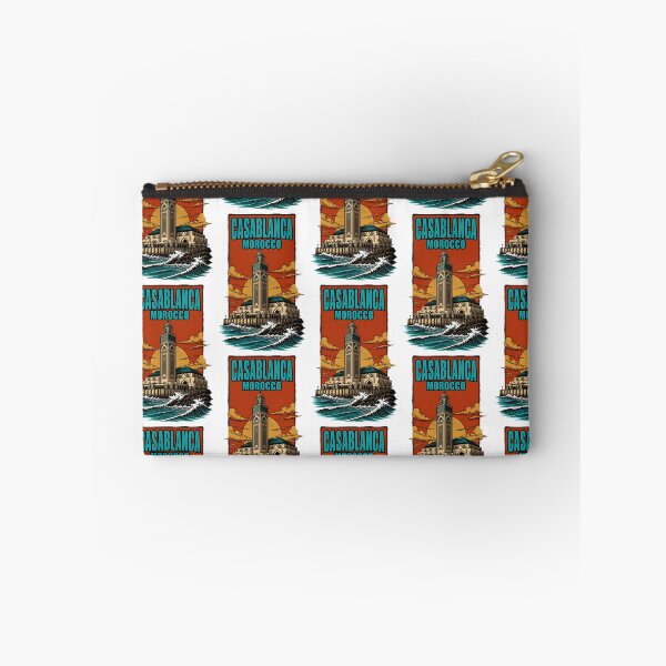 Item preview, Casablanca Morocco Vintage Travel Tourism designed and sold by TravelersGems.