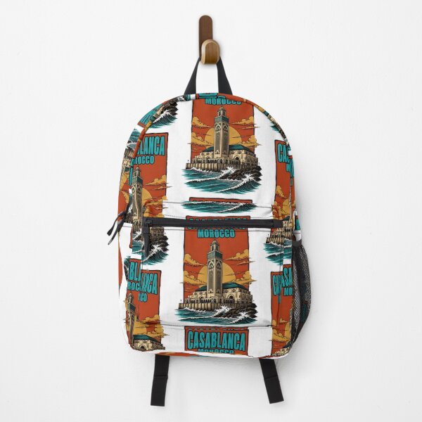 Item preview, Casablanca Morocco Vintage Travel Tourism designed and sold by TravelersGems.