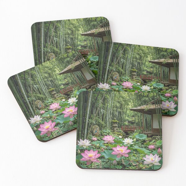 Item preview, Lotus Flowers and Bamboo Forest designed and sold by snoWorkshop.