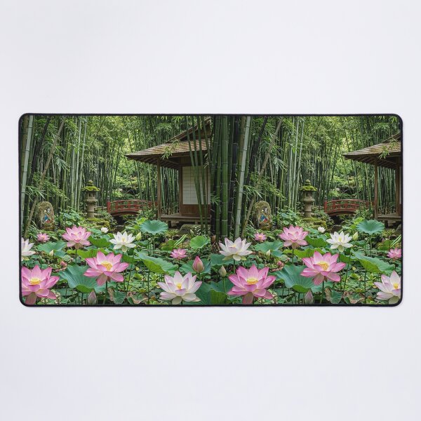 Item preview, Lotus Flowers and Bamboo Forest designed and sold by snoWorkshop.