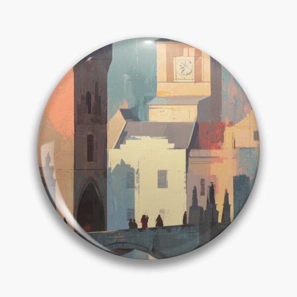 Item preview, Prague – Charles Bridge Evening Light Travel Print, Czech Republic designed and sold by MarkedArtPrints.