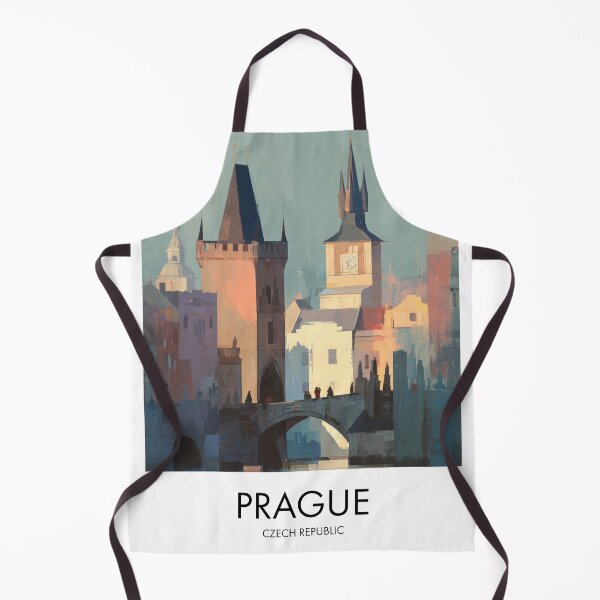 Item preview, Prague – Charles Bridge Evening Light Travel Print, Czech Republic designed and sold by MarkedArtPrints.