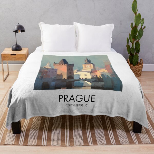 Item preview, Prague – Charles Bridge Evening Light Travel Print, Czech Republic designed and sold by MarkedArtPrints.