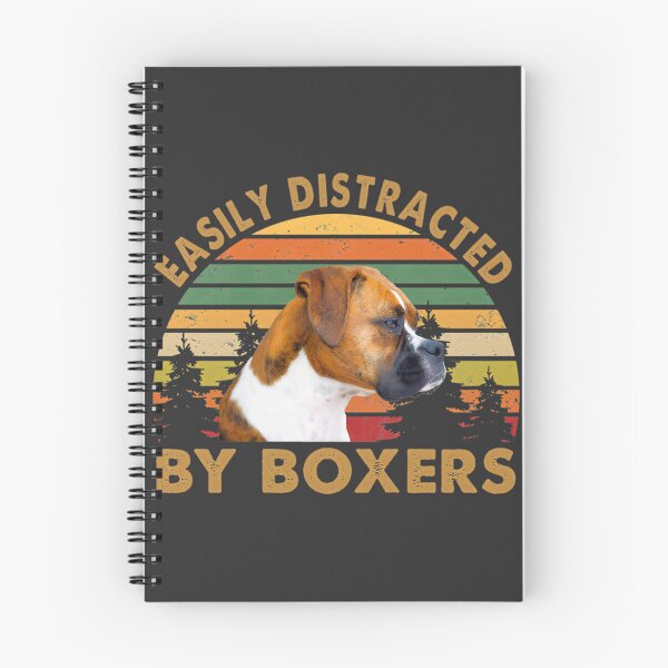Item preview, Easily Distracted by Boxers Retro Vintage Style Graphic Design designed and sold by kalaza1996.