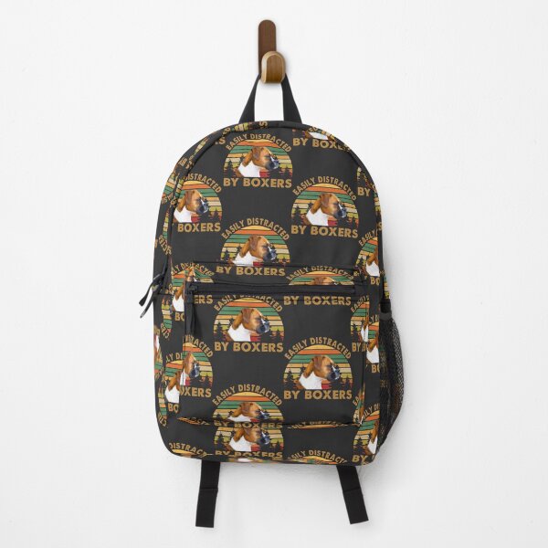 Item preview, Easily Distracted by Boxers Retro Vintage Style Graphic Design designed and sold by kalaza1996.
