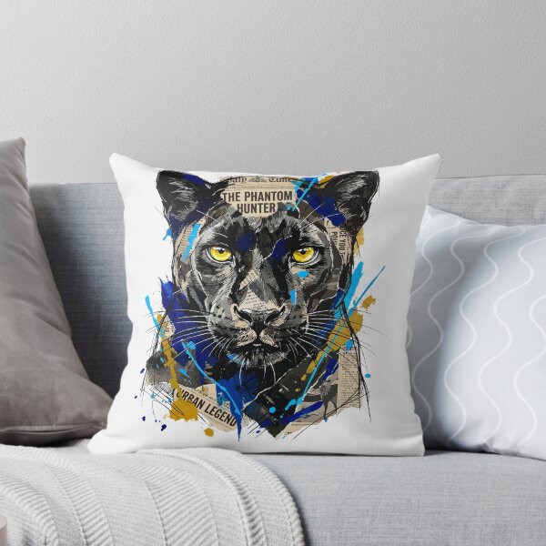 Item preview, Black Panther with Collage and Color designed and sold by Honu2025.