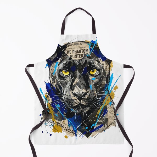 Item preview, Black Panther with Collage and Color designed and sold by Honu2025.