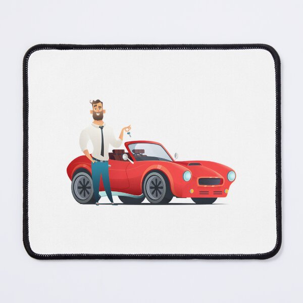 Item preview, Sport Car Dealership Illustration with Sleek Modern Vehicle Design designed and sold by Ryou113.