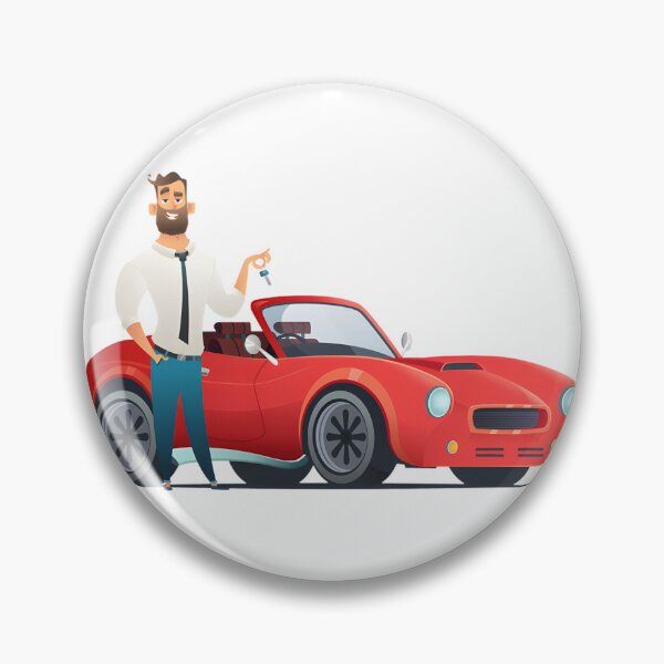Item preview, Sport Car Dealership Illustration with Sleek Modern Vehicle Design designed and sold by Ryou113.
