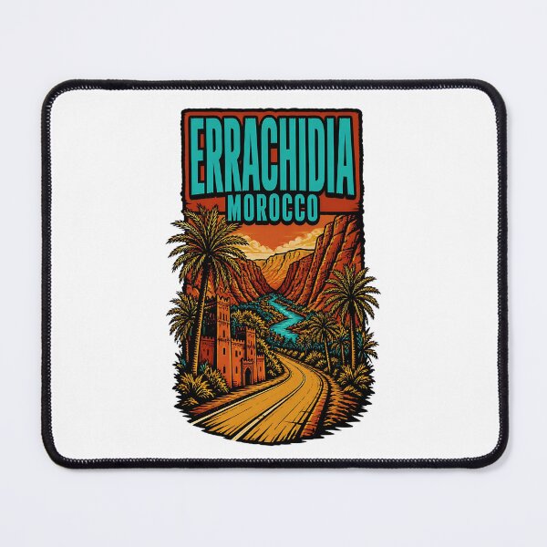 Item preview, Errachidia Morocco Vintage Travel Tourism designed and sold by TravelersGems.