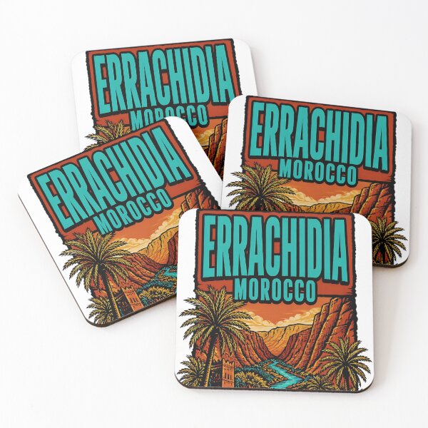Item preview, Errachidia Morocco Vintage Travel Tourism designed and sold by TravelersGems.
