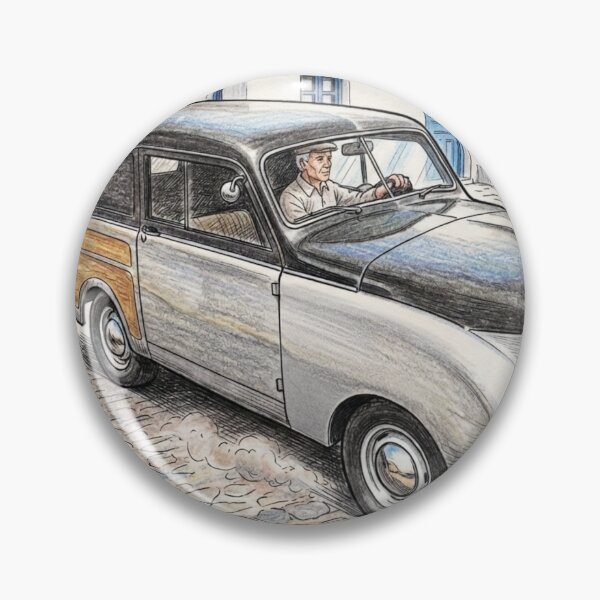 Item preview, 1948 Crosley Station Wagon Art designed and sold by redkat-4.