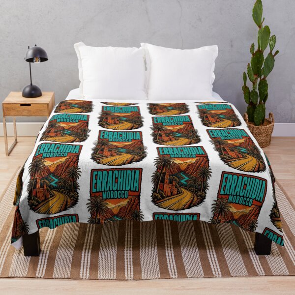 Item preview, Errachidia Morocco Vintage Travel Tourism designed and sold by TravelersGems.