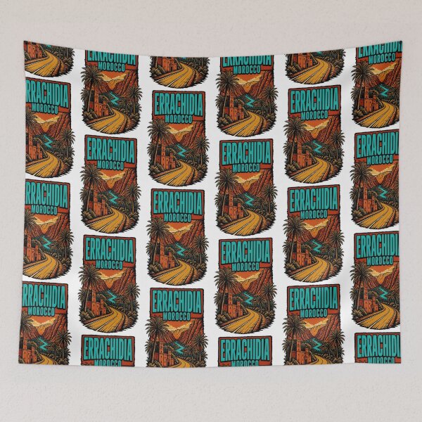 Item preview, Errachidia Morocco Vintage Travel Tourism designed and sold by TravelersGems.