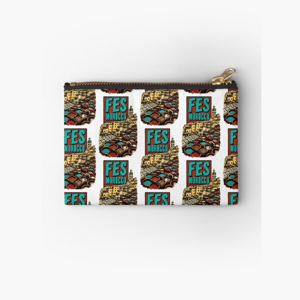 Item preview, Fes Morocco Vintage Travel Tourism designed and sold by TravelersGems.