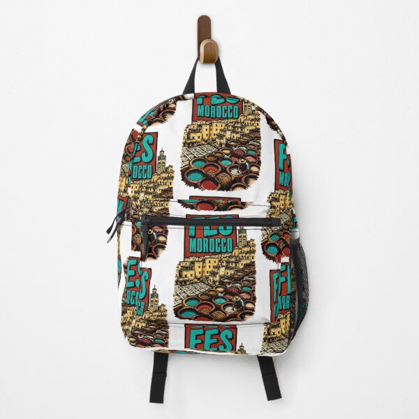 Item preview, Fes Morocco Vintage Travel Tourism designed and sold by TravelersGems.