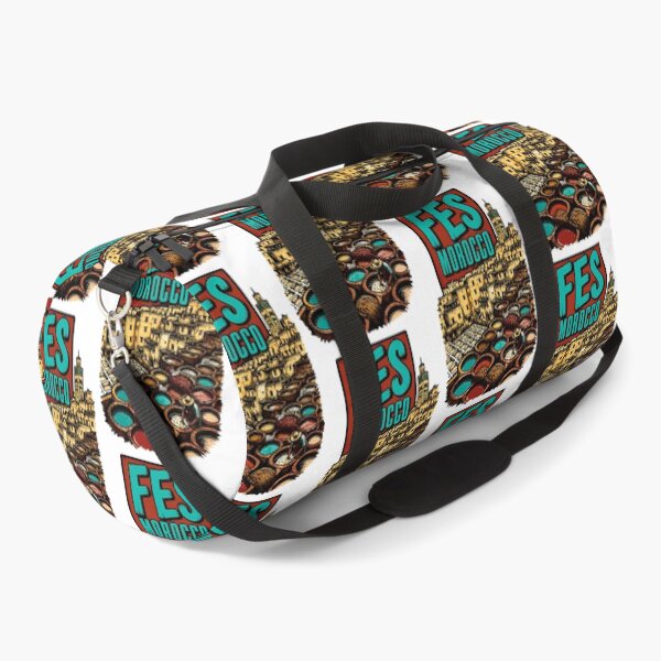 Item preview, Fes Morocco Vintage Travel Tourism designed and sold by TravelersGems.