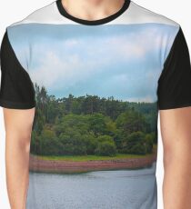 Usk Reservoir 2 Graphic T-Shirt