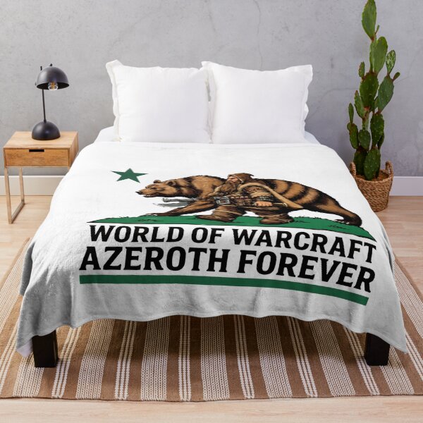 Item preview, World Of Warcraft Azeroth Forever With Dwarf And Bear designed and sold by lightylegal.