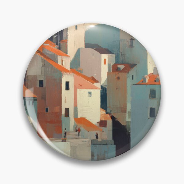 Item preview, Dubrovnik – Old Town Terracotta Rooftops Travel Print, Croatia designed and sold by MarkedArtPrints.