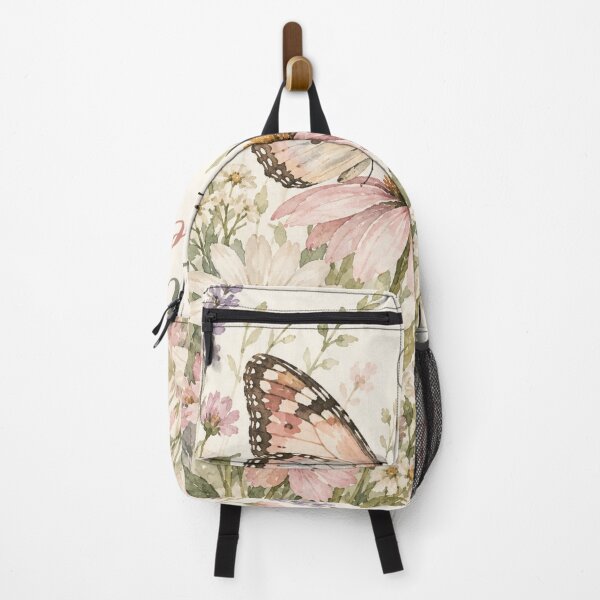 Item preview, Bloom Gently Butterfly Floral Art designed and sold by Willow Sky.