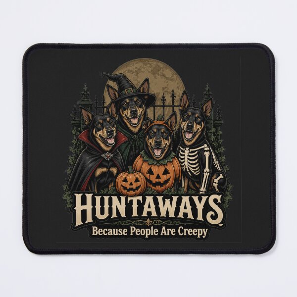 Item preview, Huntaway Halloween – Dogs Because People Are Creepy designed and sold by MvuuStudio.