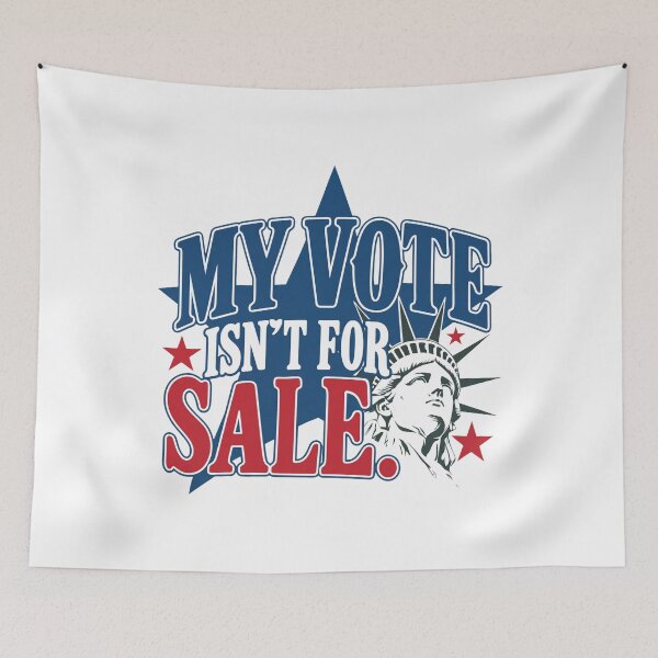 Item preview, Liberty Statue My Vote Is Not For Sale designed and sold by lightylegal.