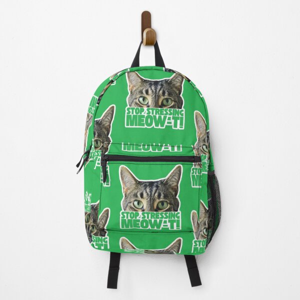 Item preview, Stop Stressing Meow-t Funny Cute Cat designed and sold by pulse_retail.