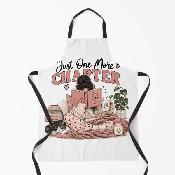 Item preview, Just One More Chapter – Coffee Books and Cozy Vibes designed and sold by Jolie Cadence.