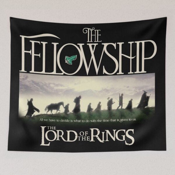 Item preview, The Fellowship - LotR Movies Collection designed and sold by HardDraw.